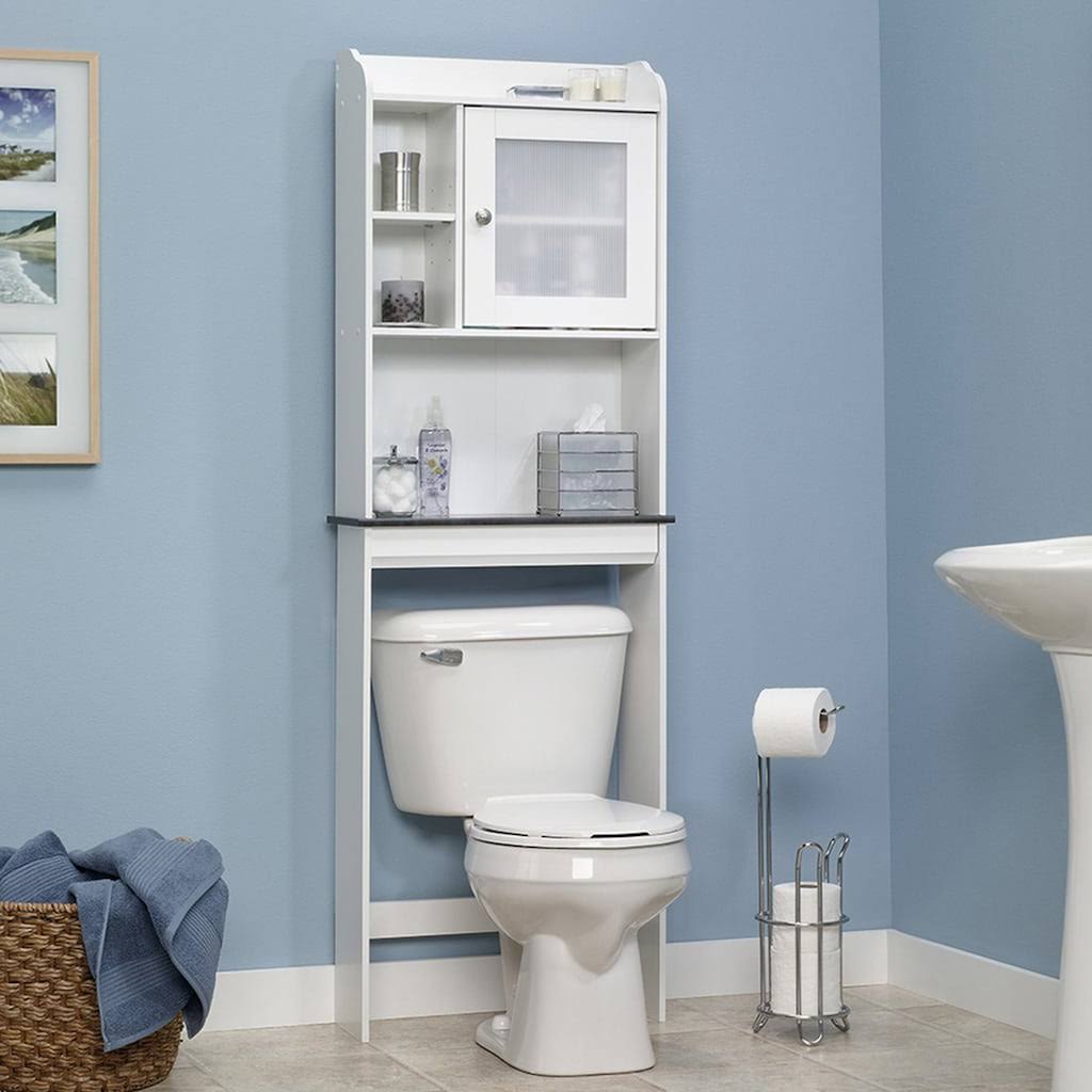 White Bathroom Floor Cabinet C16602
