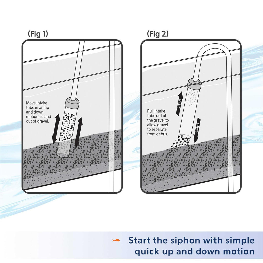 Siphon Vacuum Gravel Cleaner Mini L424