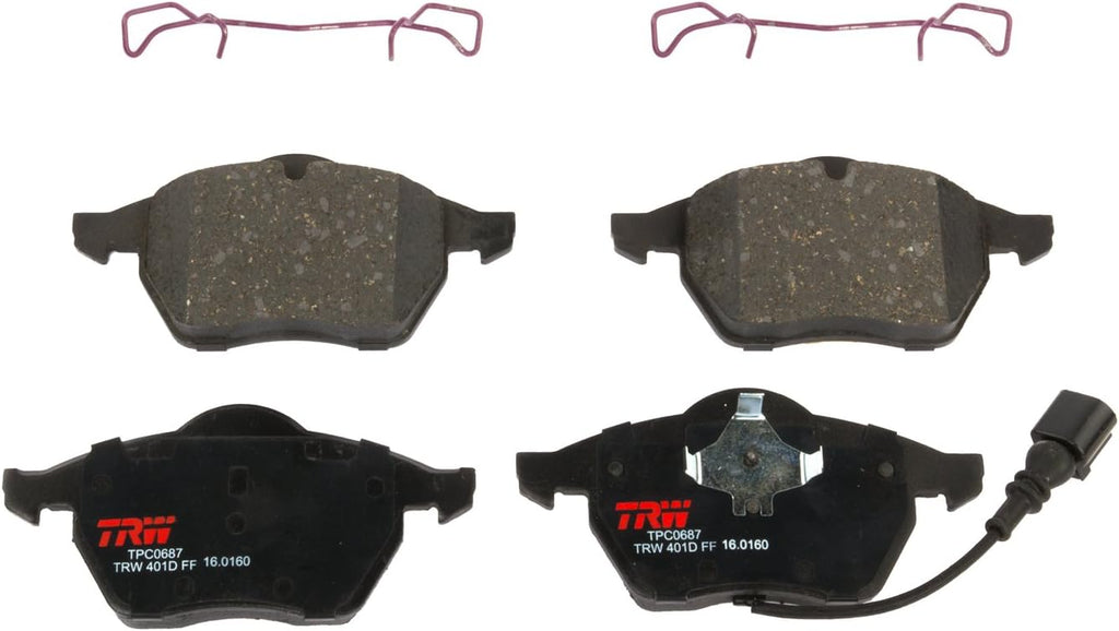 Disc Brake Pad Set, Front, Pack of 2 T2828