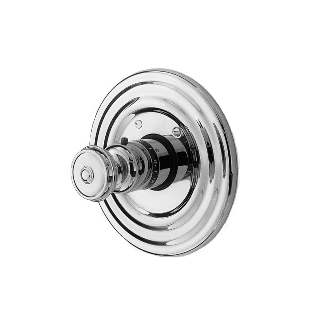 Thermostatic Trim Plate with Handle French Gold M433428