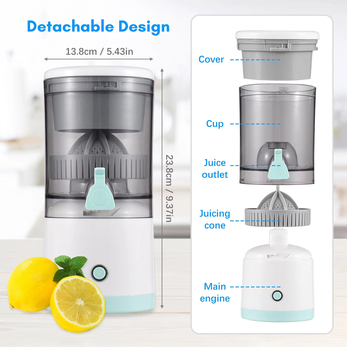 Hands Free Electric Citrus Juicer W865977