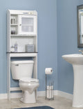White Bathroom Floor Cabinet C16602