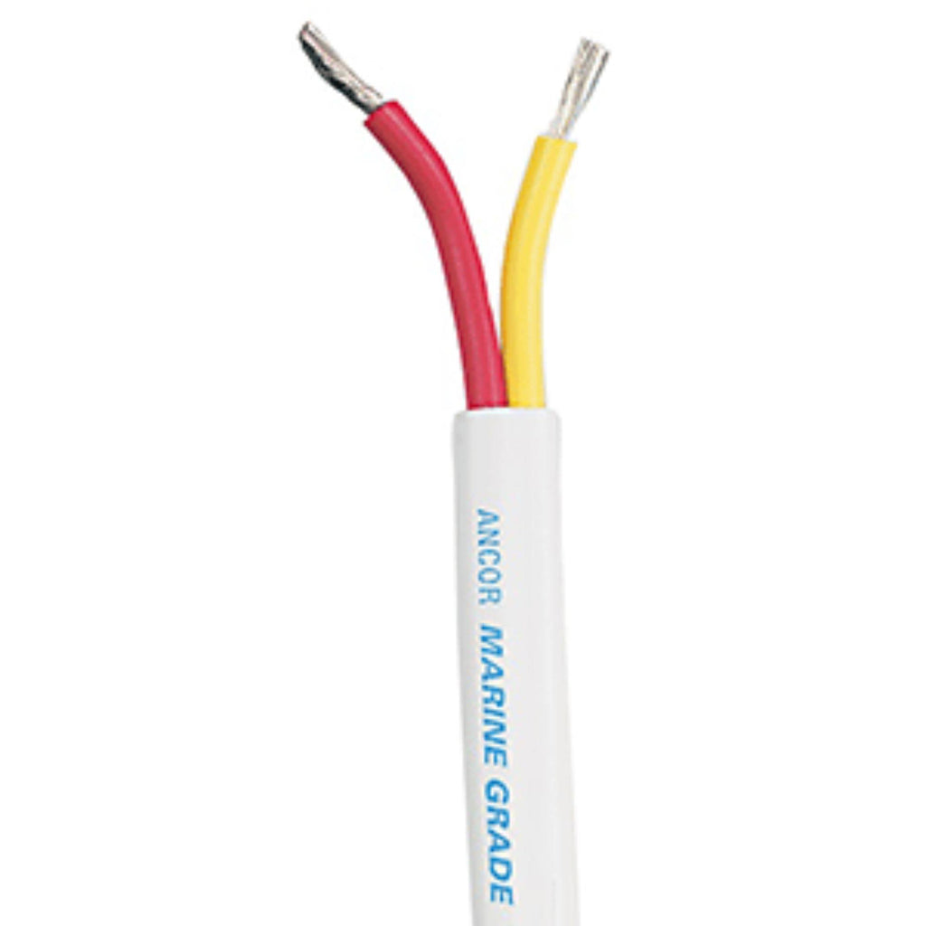 16/2 AWG Red/Yellow Flat Safety Duplex Cable 250' J3435
