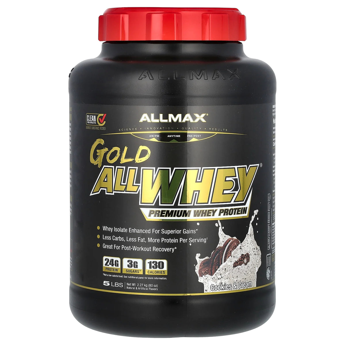 Whey Protein Cookies & Cream 5 lbs S630