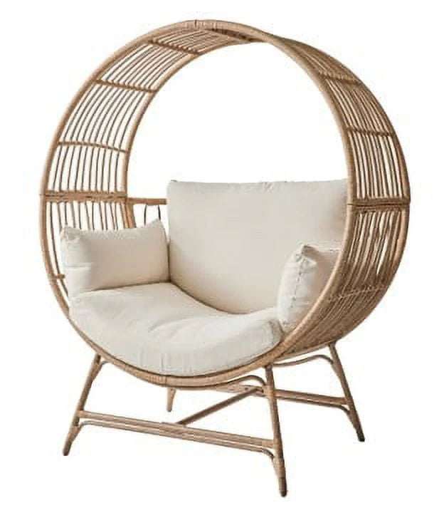 Round Wicker Outdoor Egg Chair Q844238