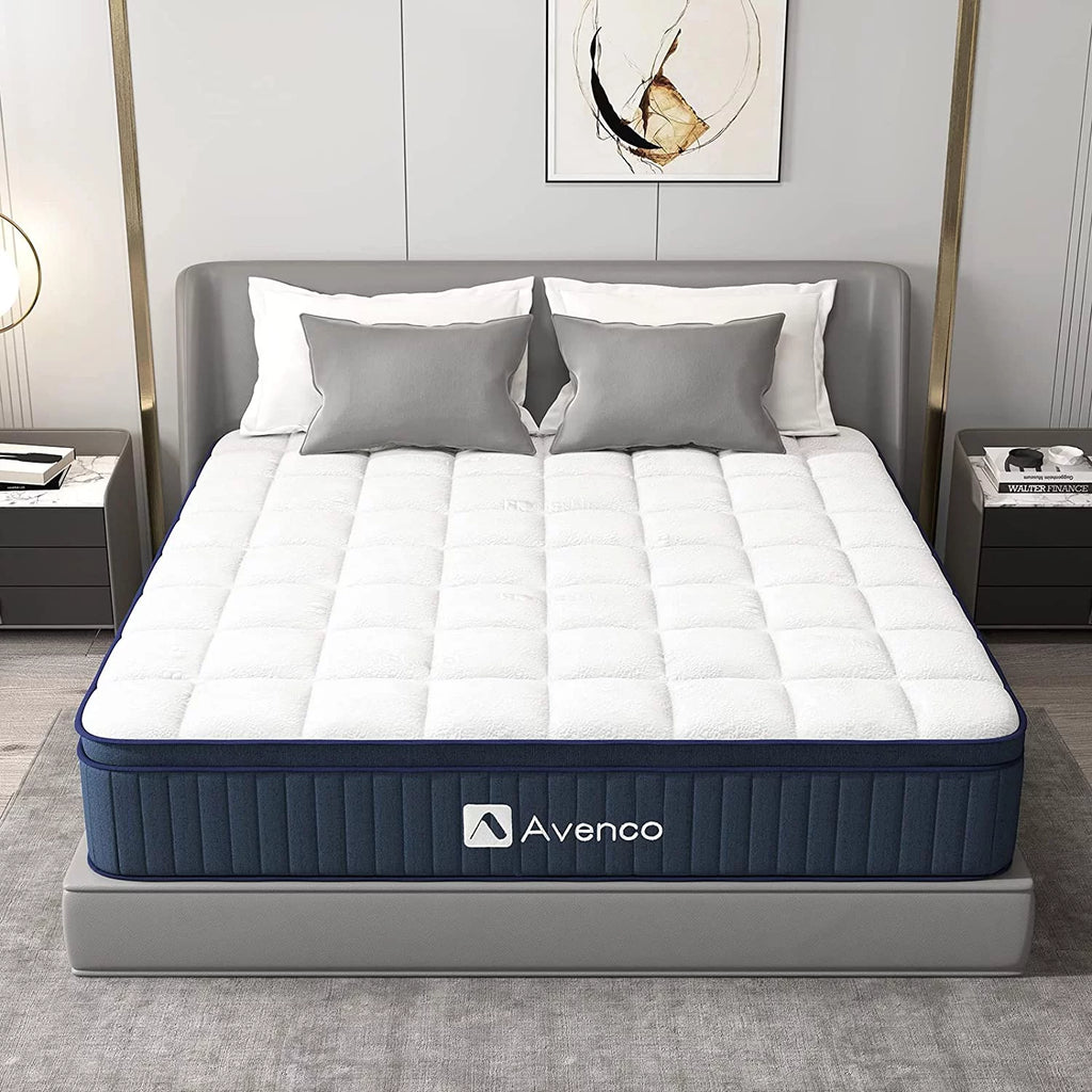 Full Size Gel Memory Foam Pocket Spring Hybrid Mattress O608