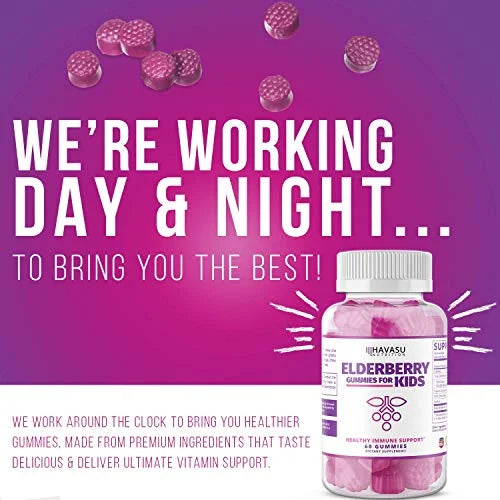Elderberry Gummies 120 Gummies M990