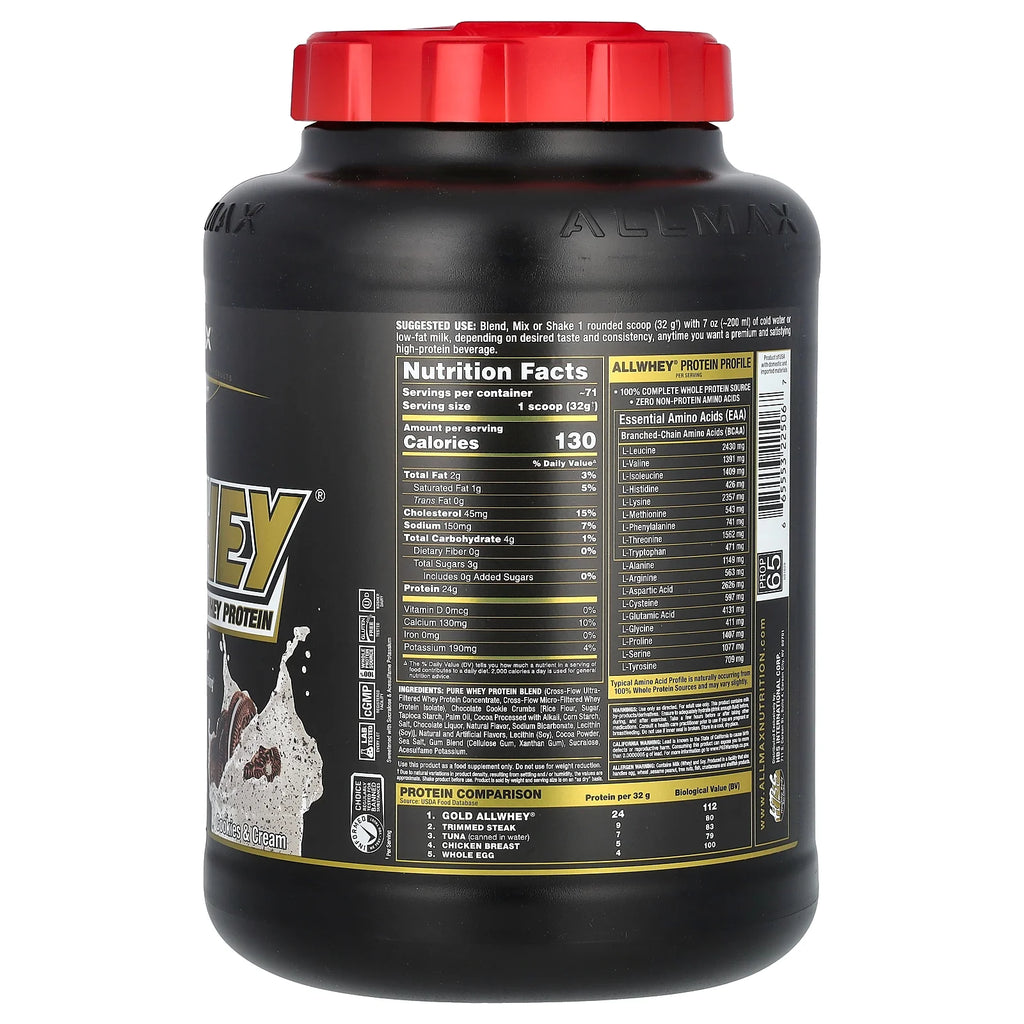 Whey Protein Cookies & Cream 5 lbs S630