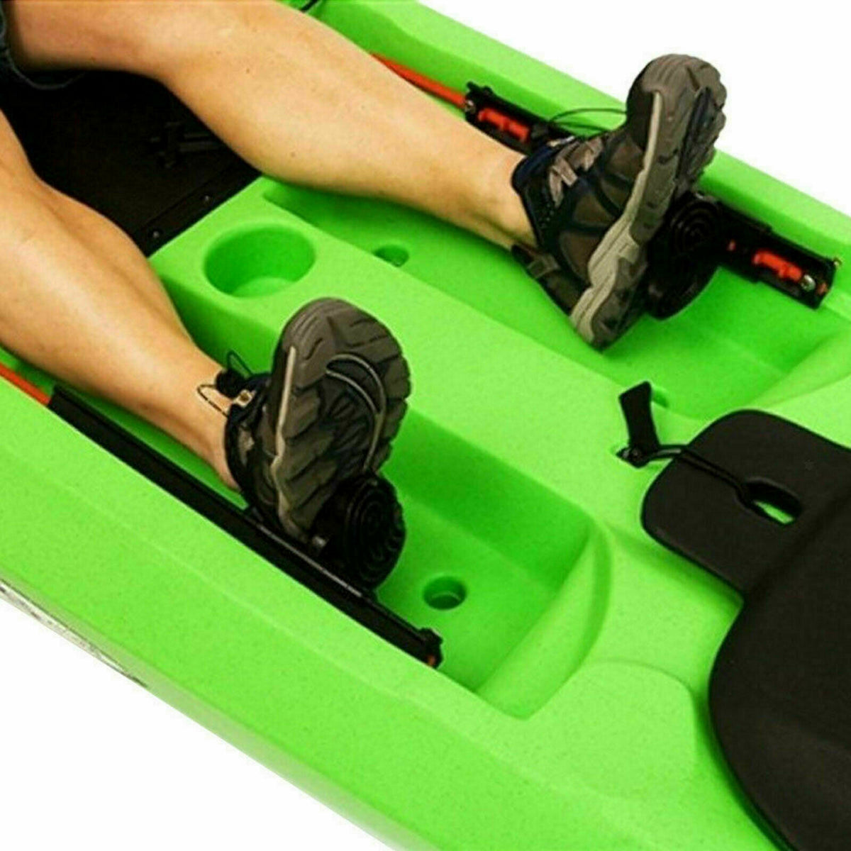 Kayak Foot Braces Pedals with Tail Rudder V140196