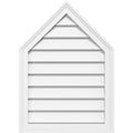 Peaked Top Surface Mount PVC Gable Vent J900