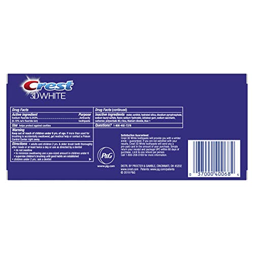 Whitening Toothpaste Radiant Mint, 8.2 Oz S86108