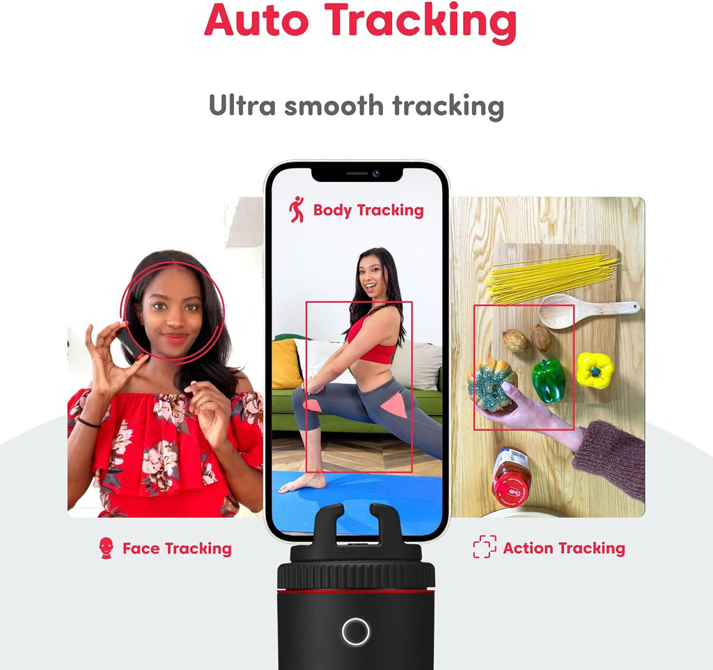 Auto Tracking Smartphone Mount with Remote Control Y649