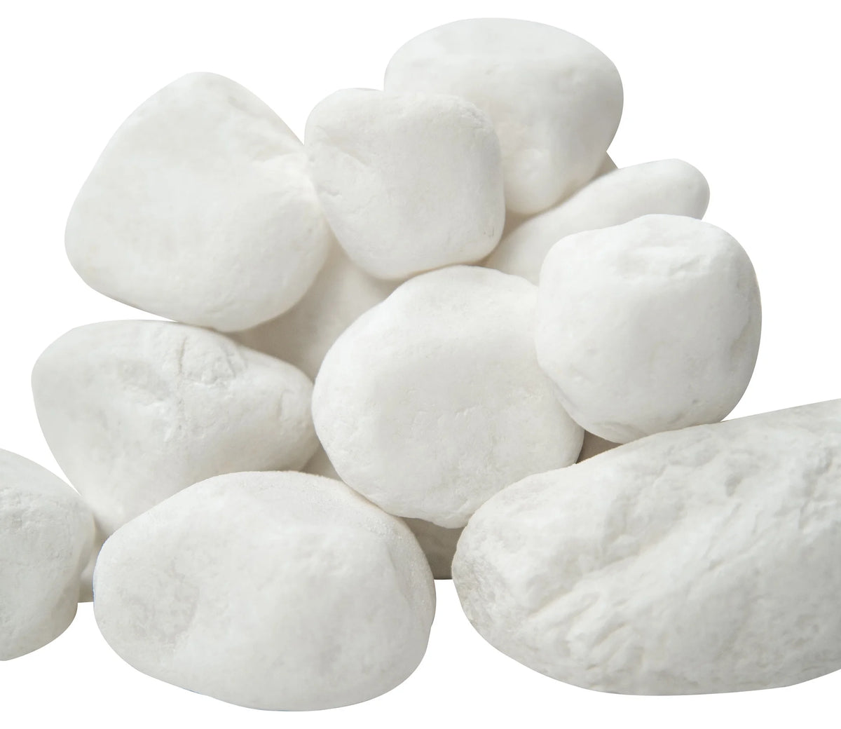 White Marble Bagged Pebbles P748