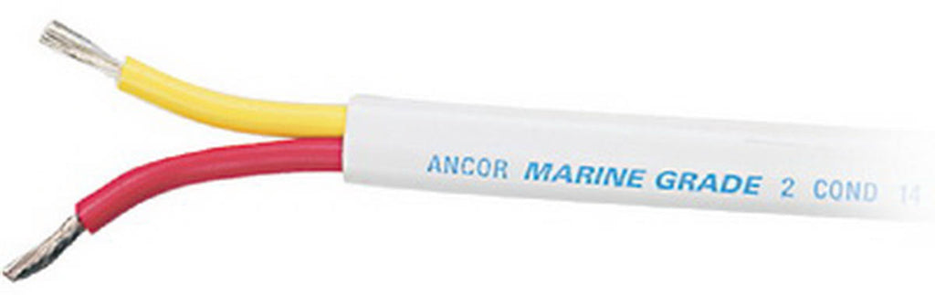 16/2 AWG Red/Yellow Flat Safety Duplex Cable 250' J3435