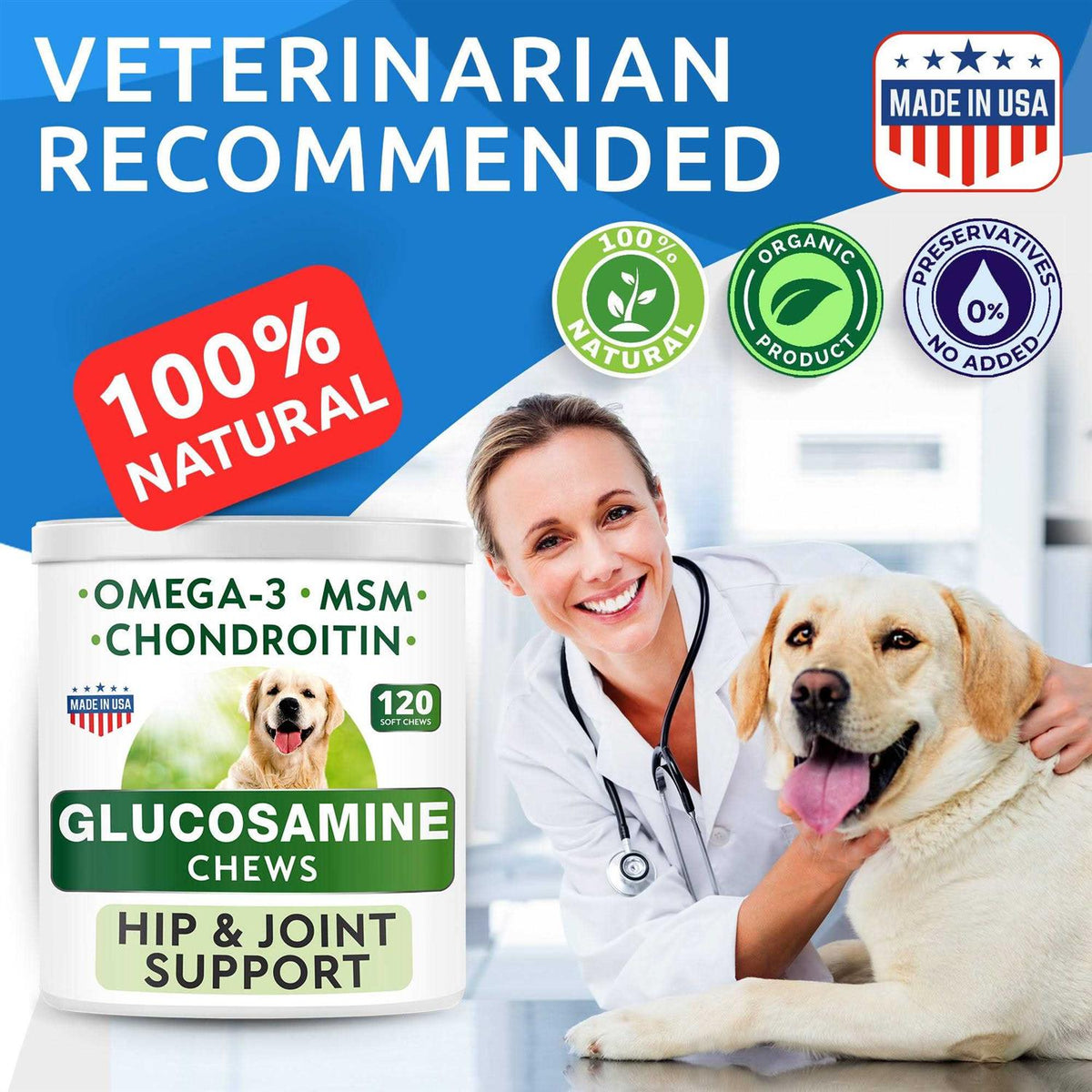 Glucosamine Chews for Dog N20540