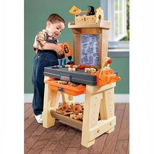 Kids Workbench Play Set Tool Bench Y73868