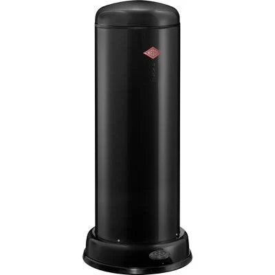Black 8 Gallon Step on Trash Can Q57974