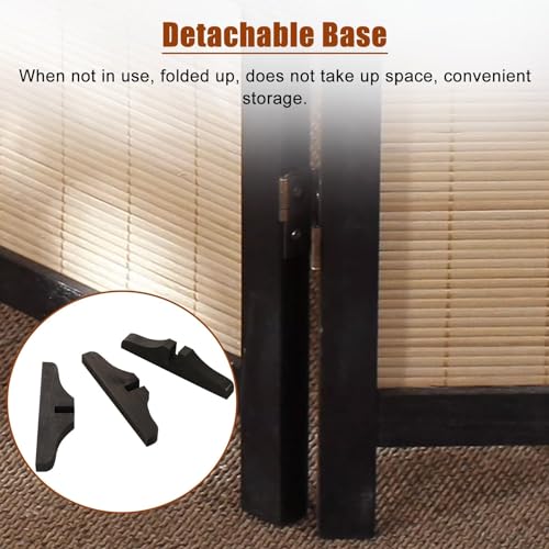 6 Panel Folding Privacy Screen Room Divider, 175cm Tall F178