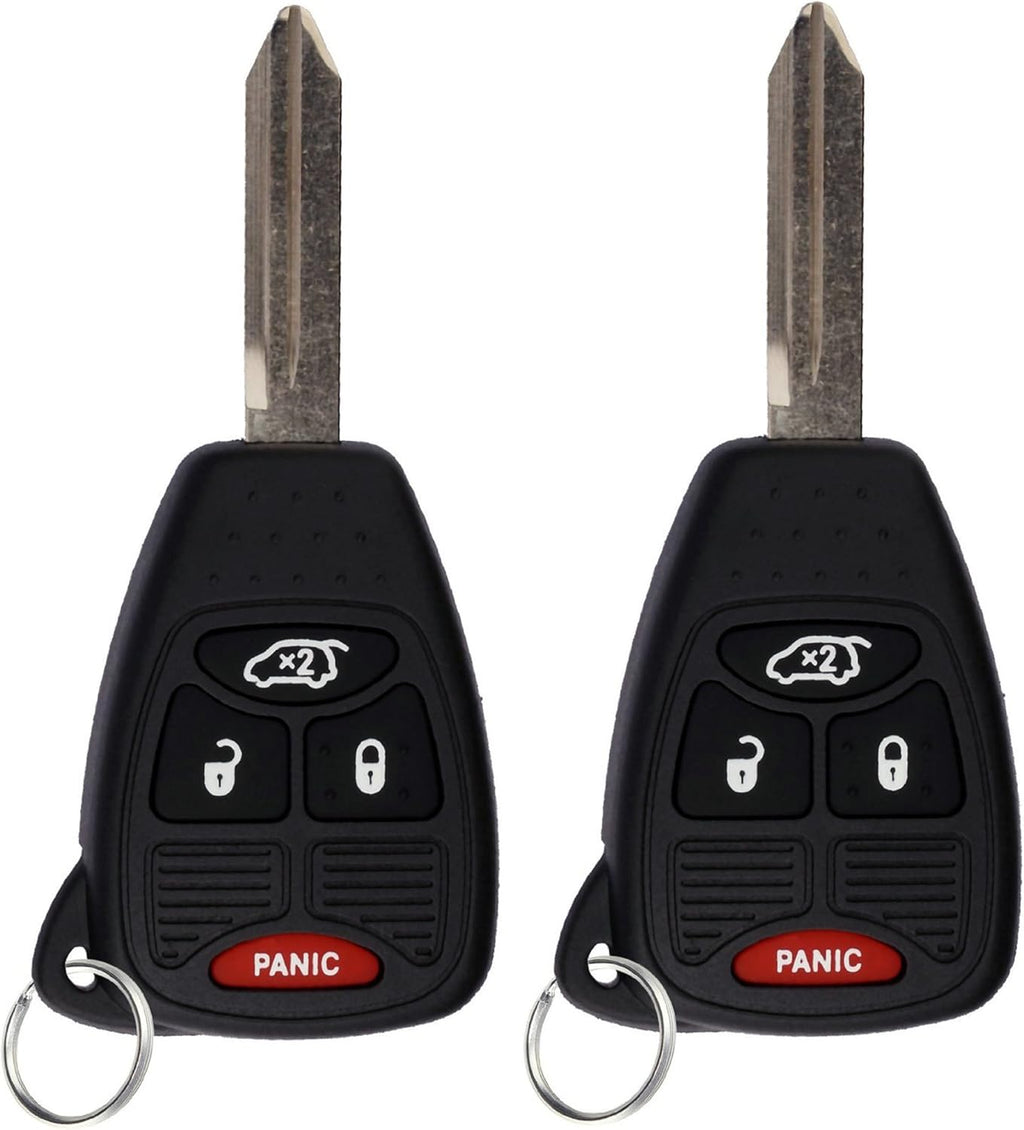 Blue Keyless Entry Remote Control Car Key Fob (Pack of 2) A228144