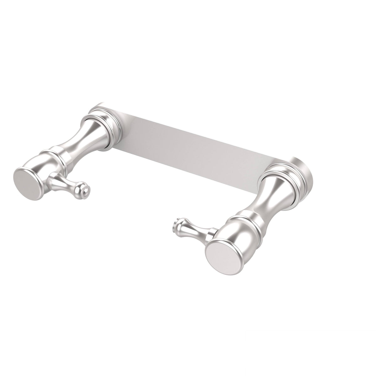 Polished Nickel Rollerless Toilet Tissue Holder Q31616