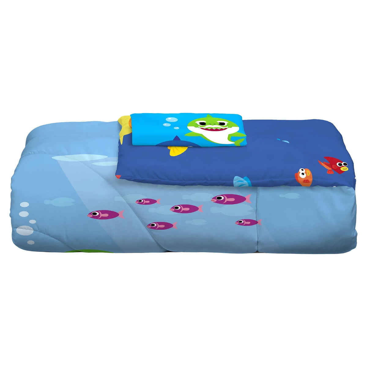 2-Piece Twin/Full Comforter Set, Reversible, Microfiber C4607