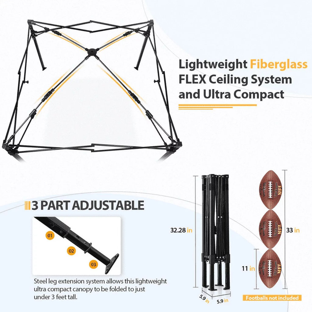 4 ft x 4 ft Pop-up Changing Room Canopy T5682