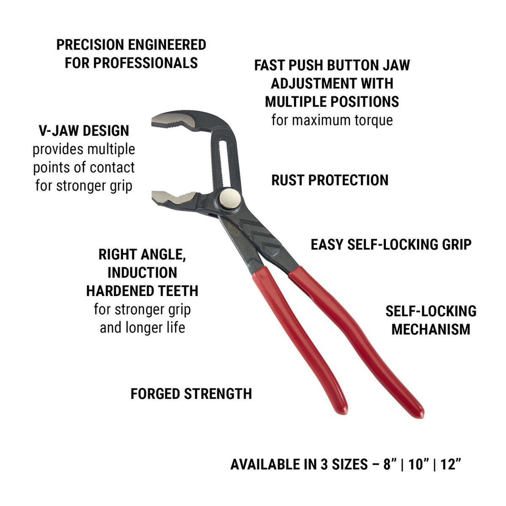 8 in. Water Pump Pliers Q99708
