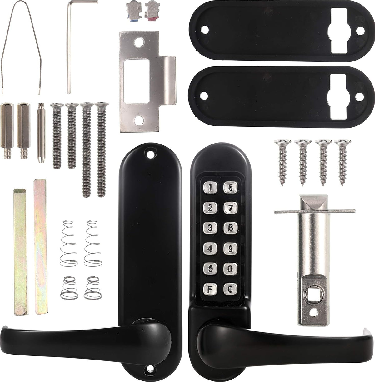 Mechanical Push Button Keypad Lock N10021