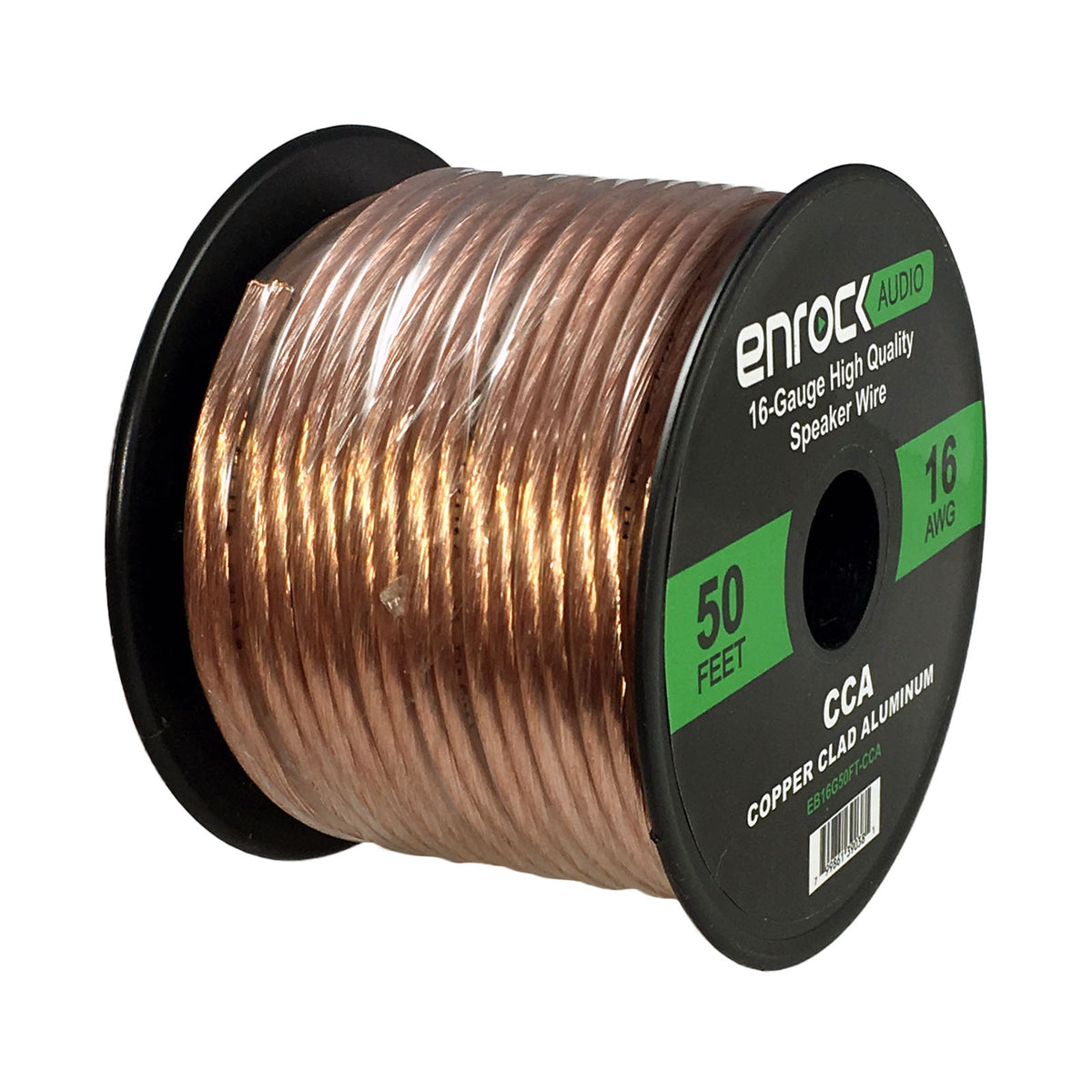 4 x 3-1/2-Inch 30W 2-Way Coax Speakers with 50 Foot Speaker Wire C539