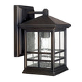 Old Bronze Outdoor Wall Lantern F4311