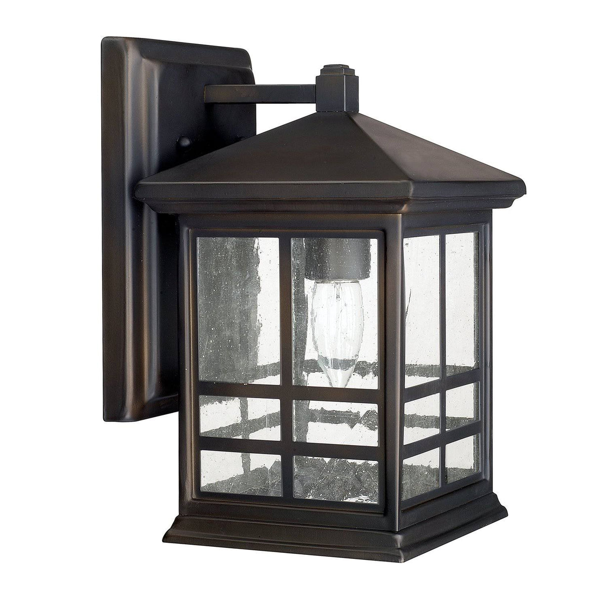 Old Bronze Outdoor Wall Lantern F4311