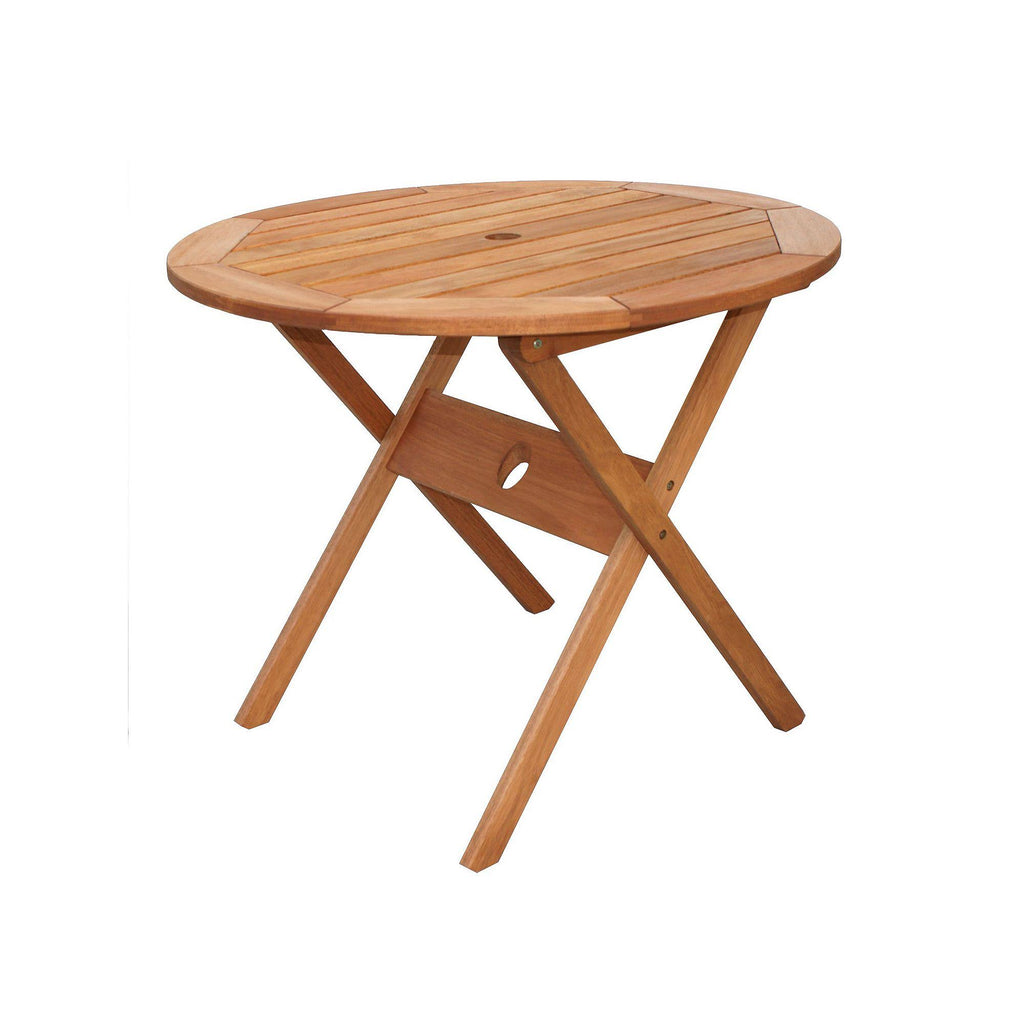 Bistro Folding Eucalyptus Table S5032