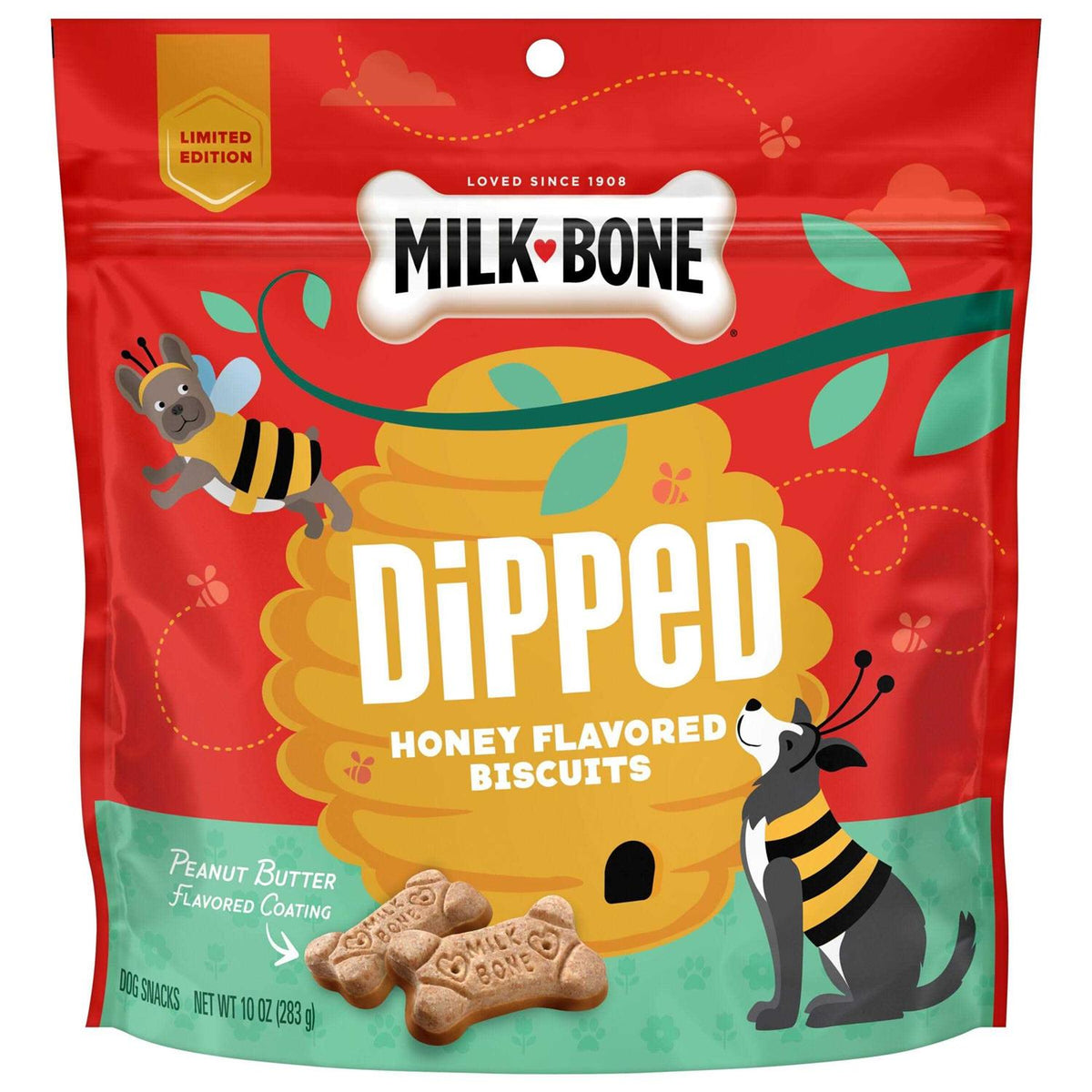 Honey & Peanut Butter Flavored Dog Treats T589