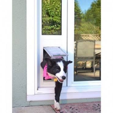 Bronze Frame Medium Flap Pet Door Thermo Panel H57306