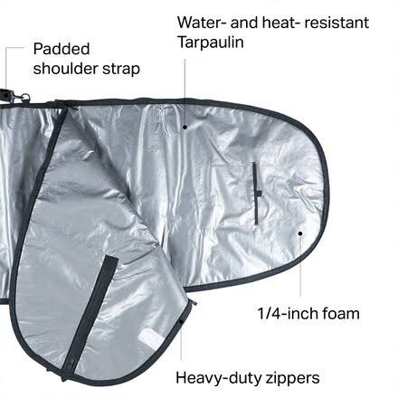 Dark Ashcroft Camo 9'2"x22 Surfboard Bag E7086