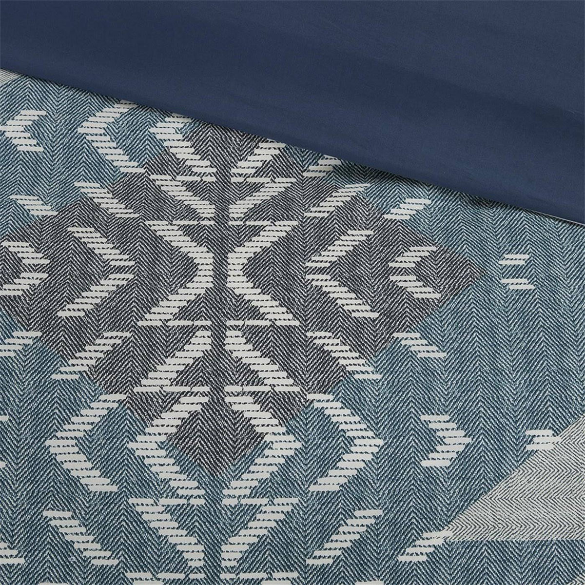 3 Piece Duvet Cover Mini Set Blue Full/Queen L55682
