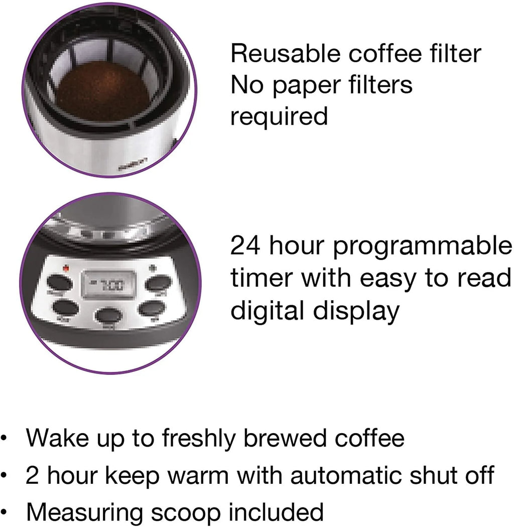14 Cup Black Coffee Maker V564