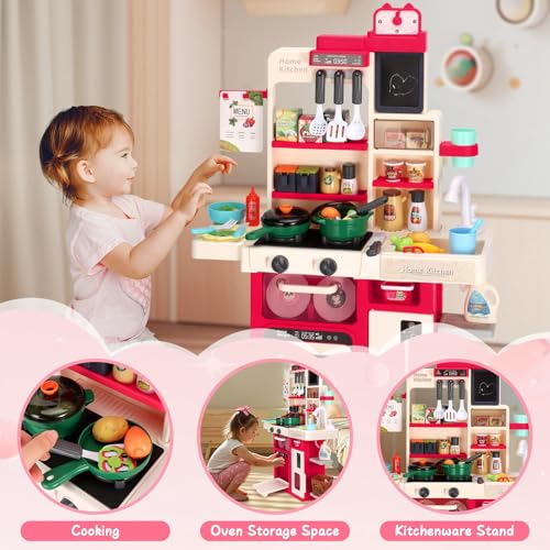 Green Kids Kitchen Playset with Sound and Light O77155