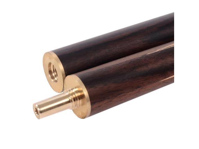 Handmade 57 Rosewood 3/4 Piece Snooker Cue with Black Case and Extension I86368