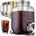 1 Gallon Cold Brew Coffee Maker with Extra-Thick Glass & Stainless Steel Infuser A55663