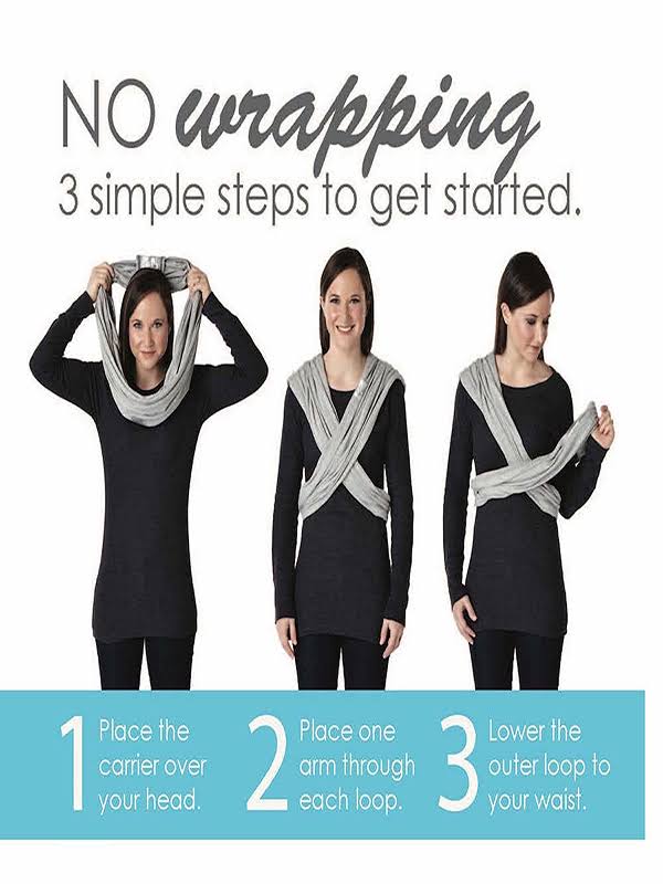 Baby Wrap Carrier - Large O204
