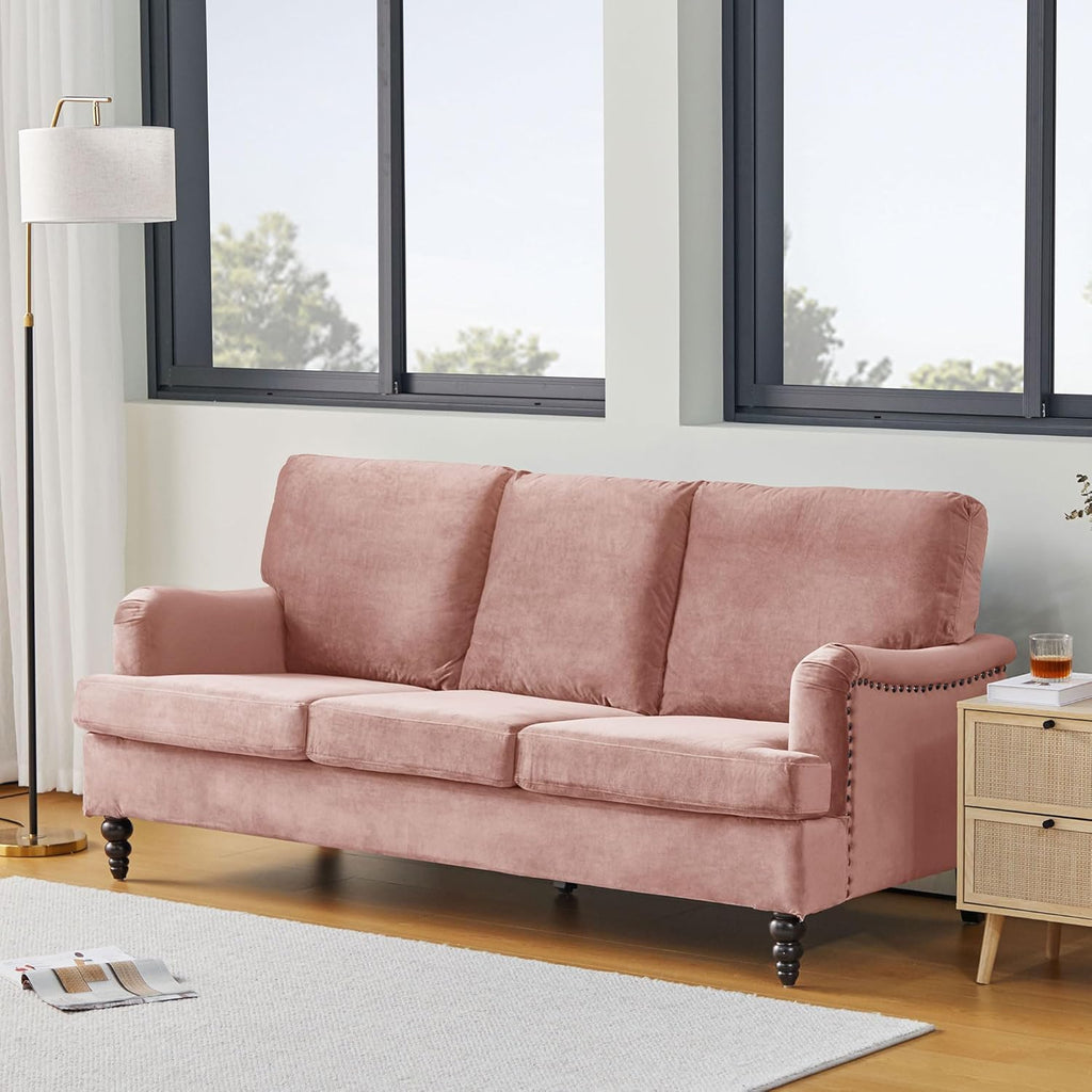 3 Seater Velvet Sofa G6715