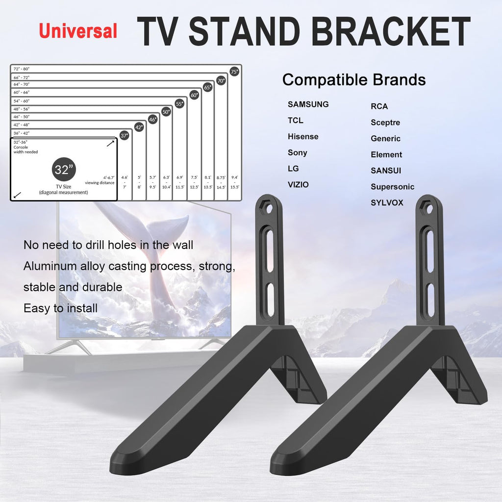 TV Stand with Mounting Legs V91369