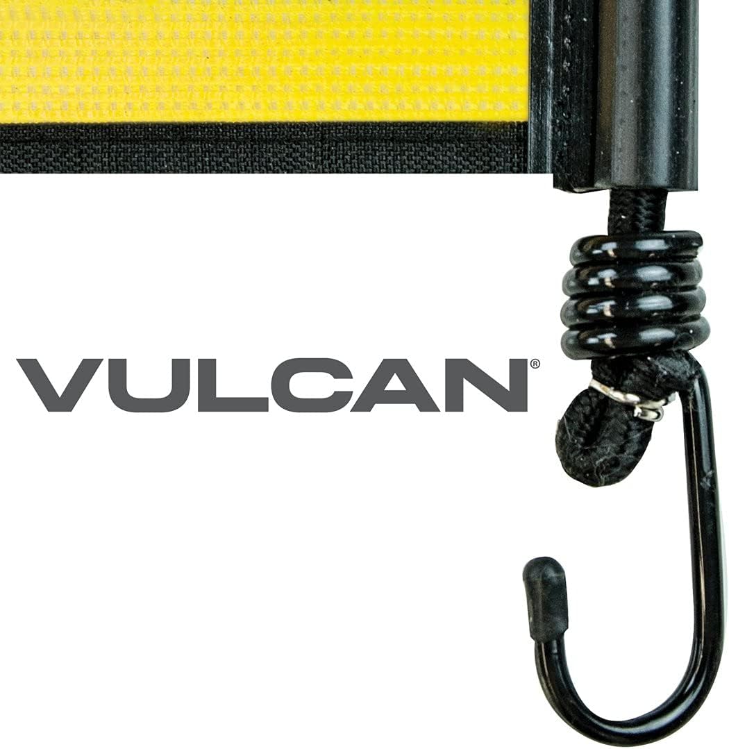 Oversize Load Banner with Metal Hooks 2 Pack 18 x 84 Inch G400