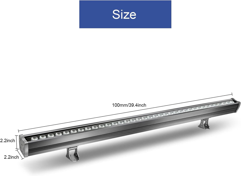 36W 5000K Daylight White 40 Inch IP65 Waterproof LED Wall Washer M89348