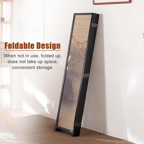 6 Panel Folding Privacy Screen Room Divider, 175cm Tall F178