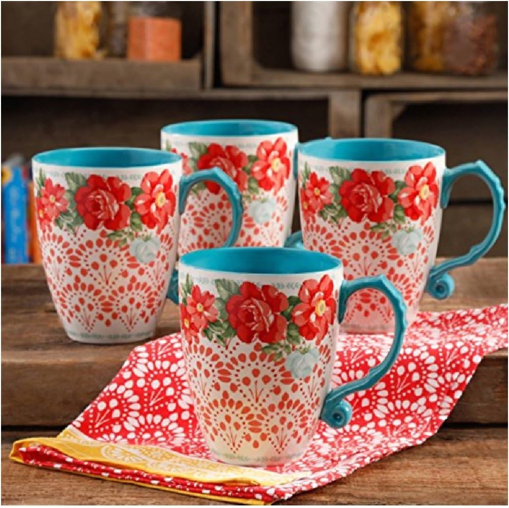 26-Ounce Jumbo Latte Mug Set, Set of 4 Y92783