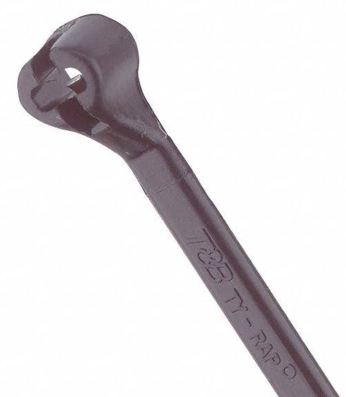 Black Cable Tie, 3.62 In, pk1000 D5758