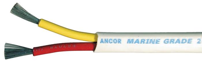 16/2 AWG Red/Yellow Flat Safety Duplex Cable 250' J3435