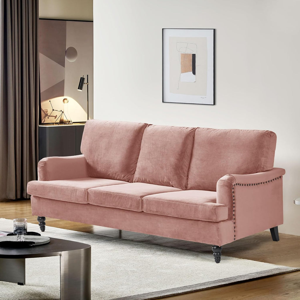 3 Seater Velvet Sofa G6715